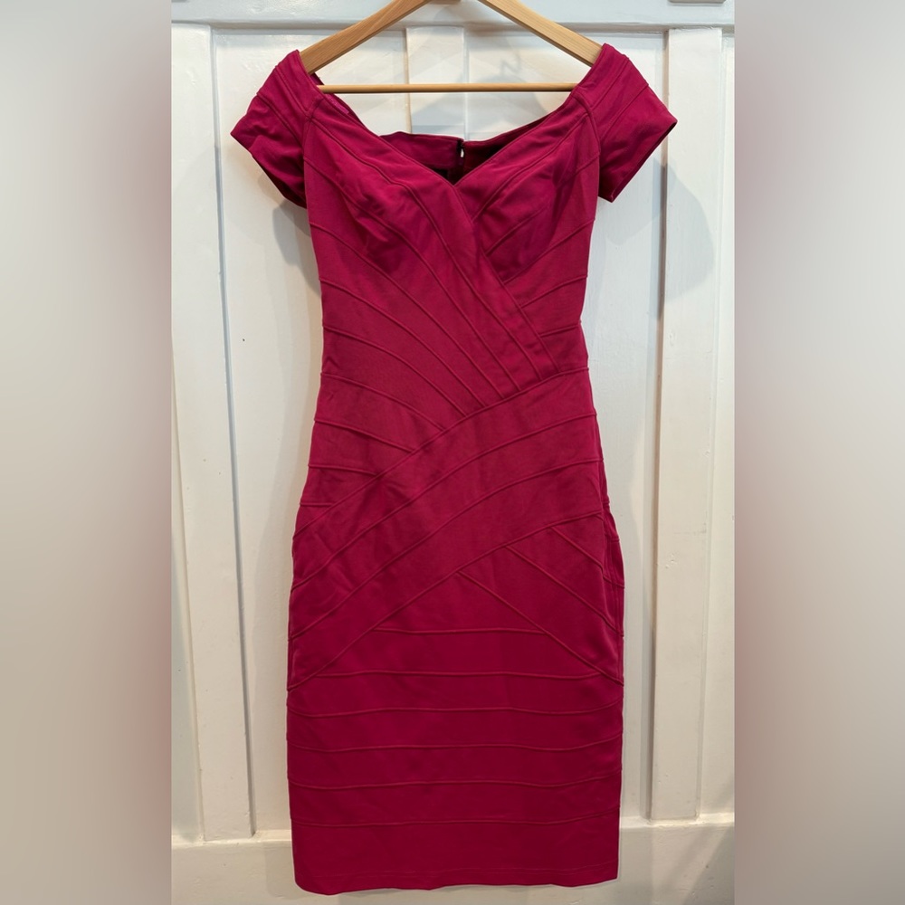 Tadashi Collection pink party dress size M